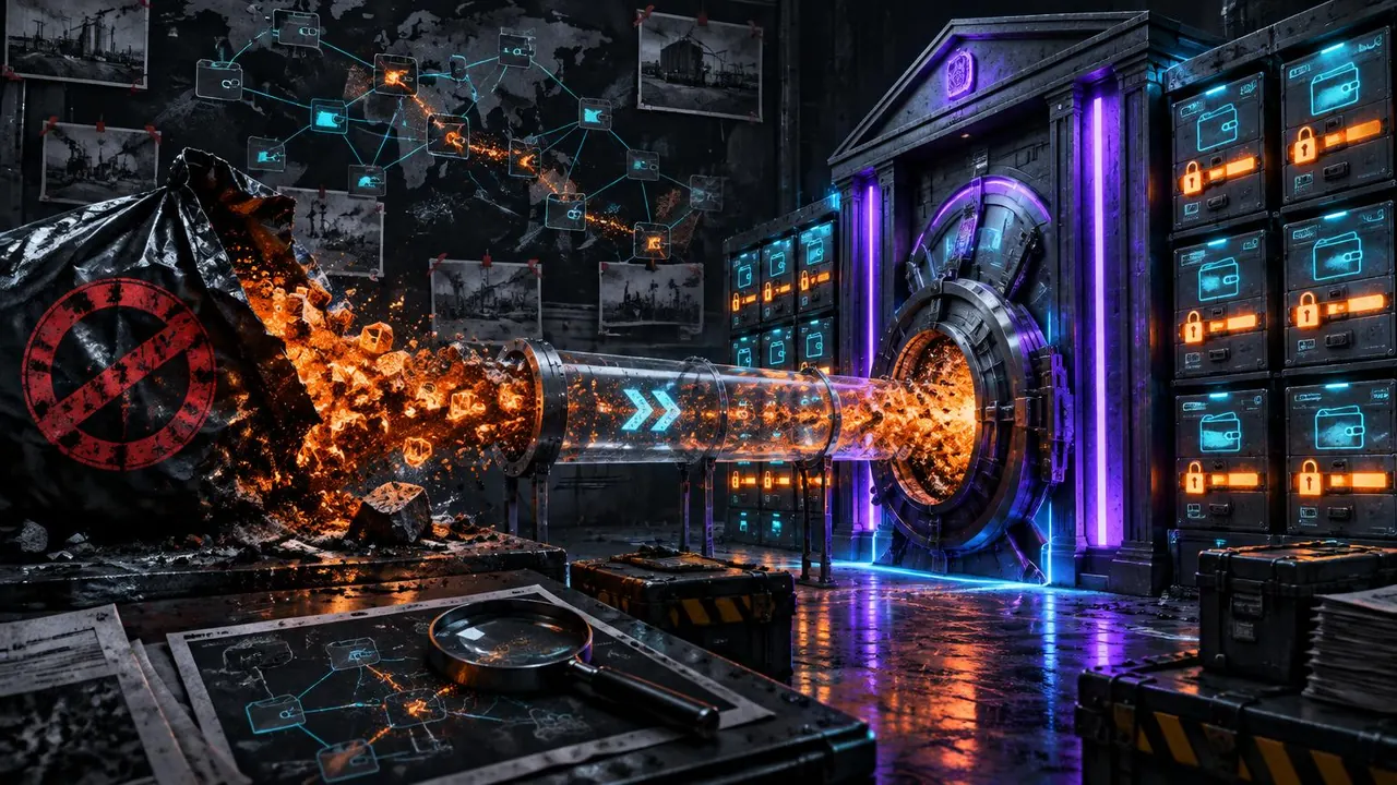Investigación de Ataque de Compliance: Ataque de Polvo a Kraken: 12.000 Envíos, Una Trampa — CryptoStrapon NaN