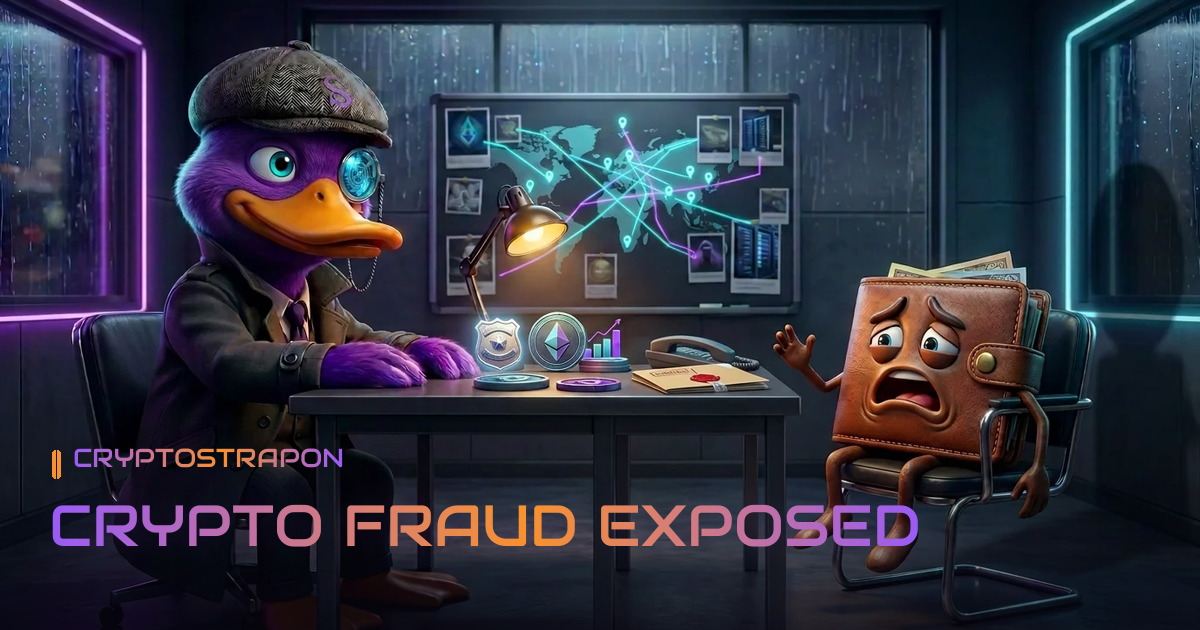 Crypto Scam Scanner & Guides | CryptoStrapon